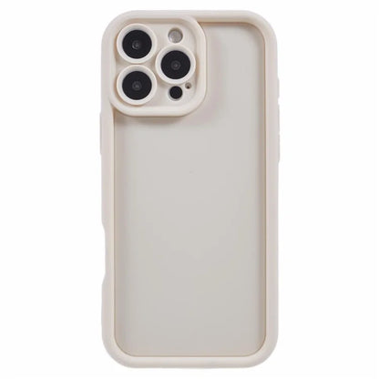 For iPhone 16 Pro Case Grooved Design TPU Anti-Slip Phone Cover