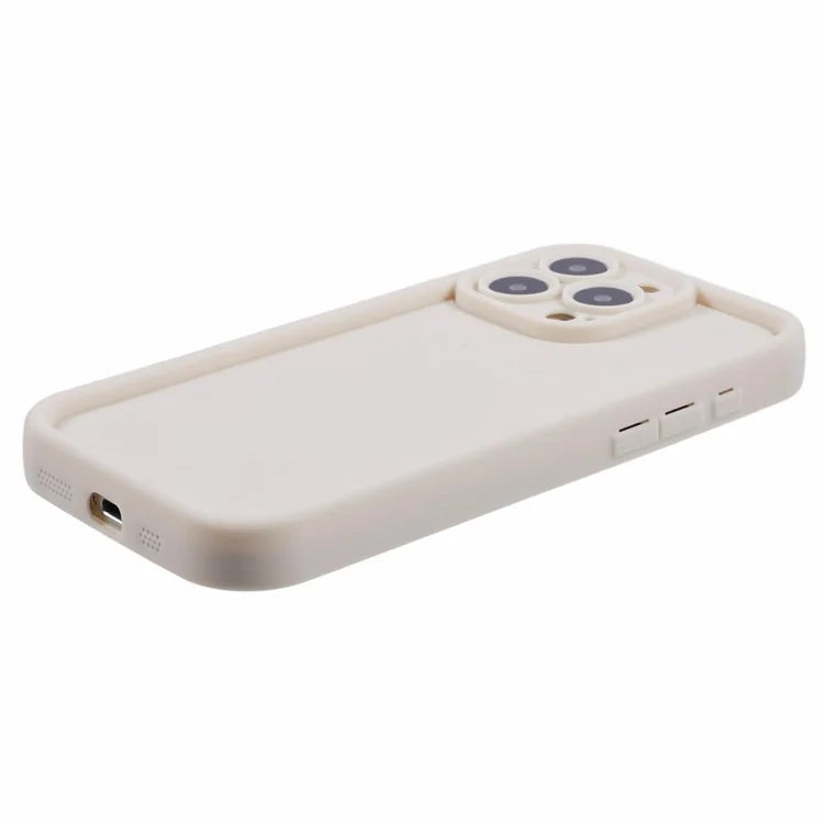 For iPhone 16 Pro Case Grooved Design TPU Anti-Slip Phone Cover