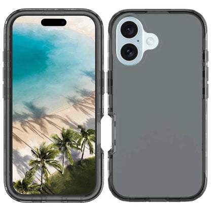 For iPhone 16 Case Shockproof TPU+PC Hybrid Phone Cover