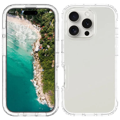 For iPhone 16 Pro Case Shockproof TPU+PC Hybrid Phone Cover