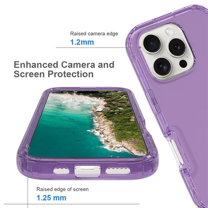 For iPhone 16 Pro Case Shockproof TPU+PC Hybrid Phone Cover