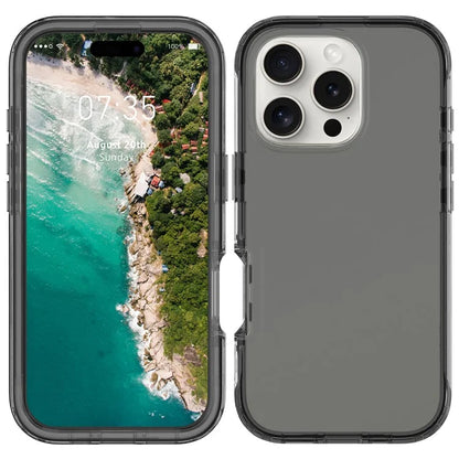 For iPhone 16 Pro Case Shockproof TPU+PC Hybrid Phone Cover