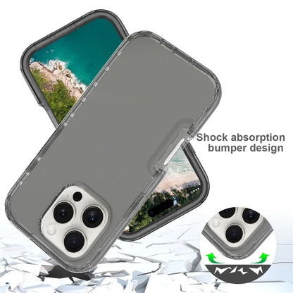 For iPhone 16 Pro Case Shockproof TPU+PC Hybrid Phone Cover