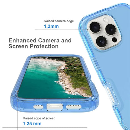 For iPhone 16 Pro Case Shockproof TPU+PC Hybrid Phone Cover