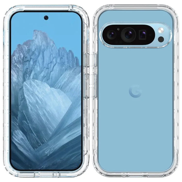 For Google Pixel 9 / 9 Pro Case Shockproof TPU+PC Hybrid Phone Cover