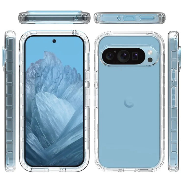 For Google Pixel 9 / 9 Pro Case Shockproof TPU+PC Hybrid Phone Cover