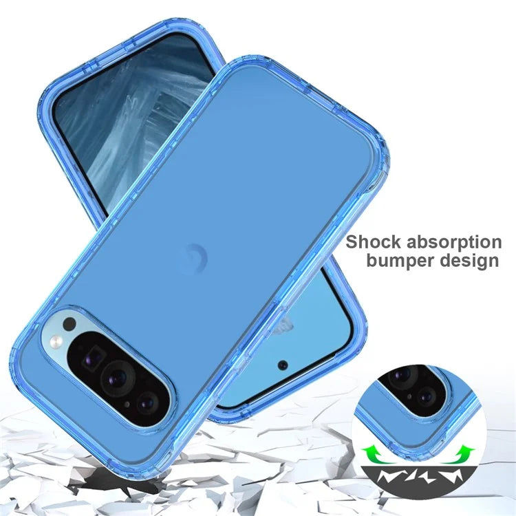 For Google Pixel 9 / 9 Pro Case Shockproof TPU+PC Hybrid Phone Cover