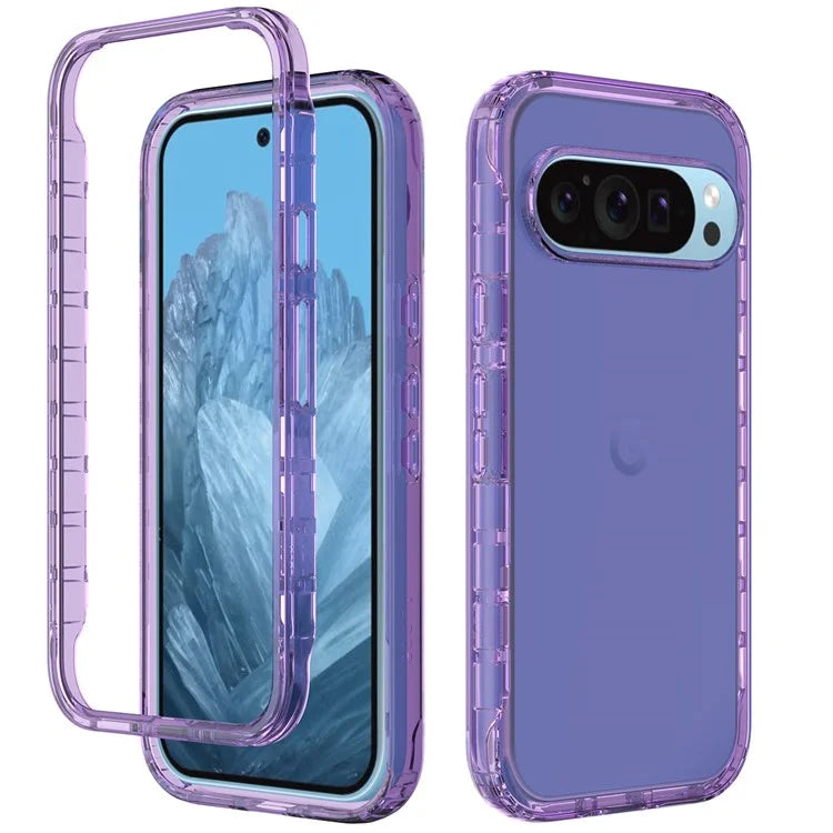For Google Pixel 9 / 9 Pro Case Shockproof TPU+PC Hybrid Phone Cover