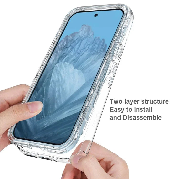 For Google Pixel 9 / 9 Pro Case Shockproof TPU+PC Hybrid Phone Cover