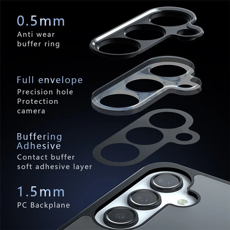 For Samsung Galaxy A16 5G Case TPU+PC Shockproof Phone Cover