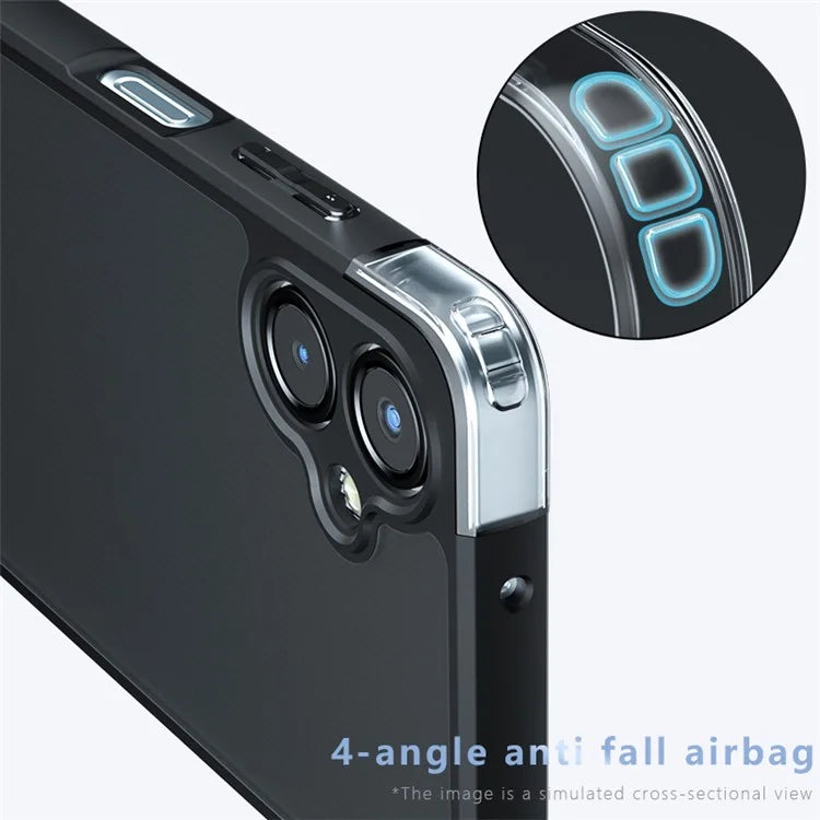 For Samsung Galaxy A06 Case TPU+PC Shockproof Phone Cover
