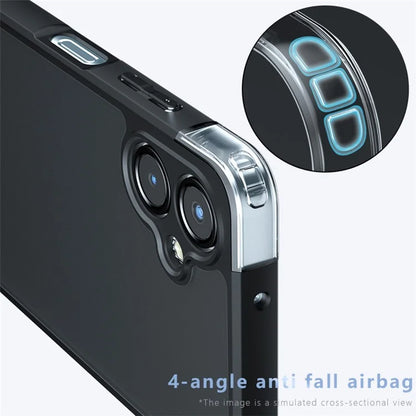 For Samsung Galaxy A06 Case TPU+PC Shockproof Phone Cover