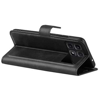 For Xiaomi Redmi K70 Ultra Stand Case Anti-Scratch Calf Texture Leather Phone Cover