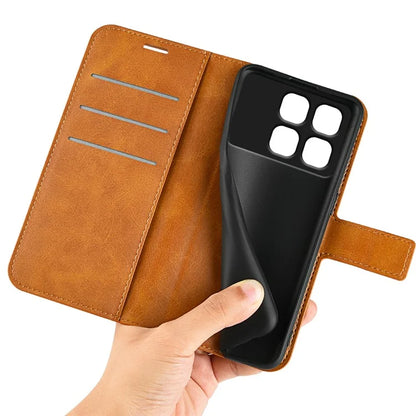 For Xiaomi Redmi K70 Ultra Stand Case Anti-Scratch Calf Texture Leather Phone Cover