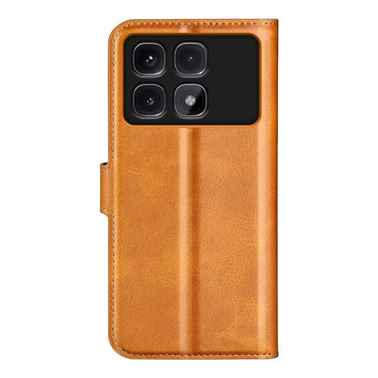 For Xiaomi Redmi K70 Ultra Stand Case Anti-Scratch Calf Texture Leather Phone Cover