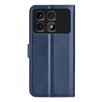 For Xiaomi Redmi K70 Ultra Stand Case Anti-Scratch Calf Texture Leather Phone Cover