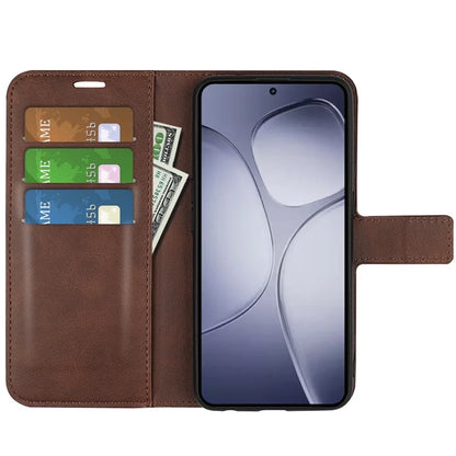 For Xiaomi Redmi K70 Ultra Stand Case Anti-Scratch Calf Texture Leather Phone Cover