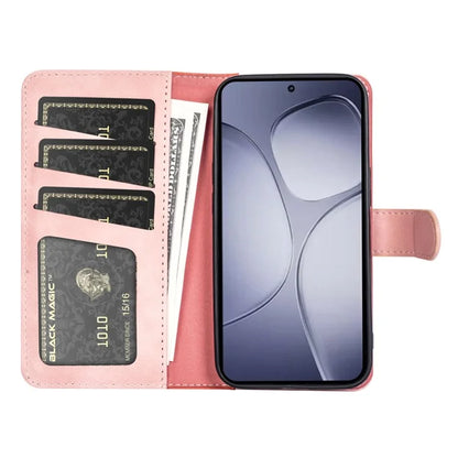 For Xiaomi Redmi K70 Ultra Wallet Case Leather Phone Cover Splicing Color