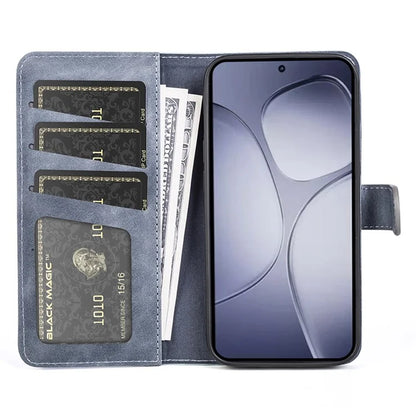For Xiaomi Redmi K70 Ultra Wallet Case Leather Phone Cover Splicing Color
