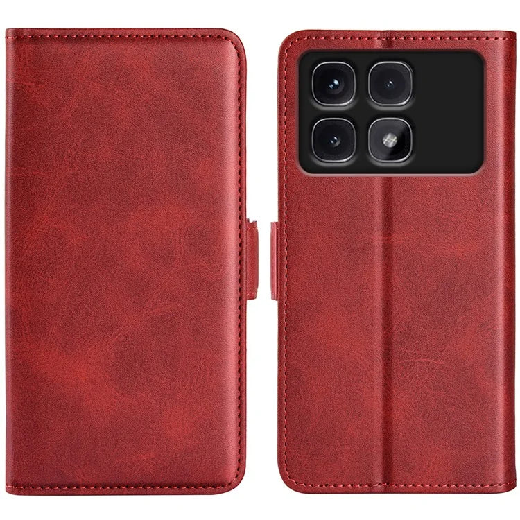 For Xiaomi Redmi K70 Ultra Stand Case Calf Texture Leather Wallet Phone Cover