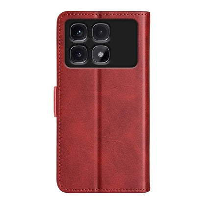 For Xiaomi Redmi K70 Ultra Stand Case Calf Texture Leather Wallet Phone Cover