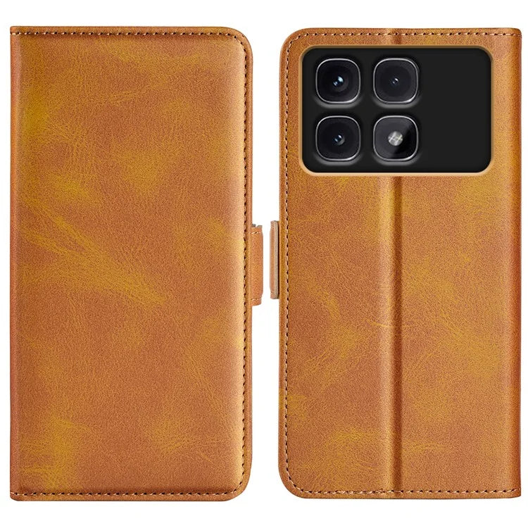 For Xiaomi Redmi K70 Ultra Stand Case Calf Texture Leather Wallet Phone Cover