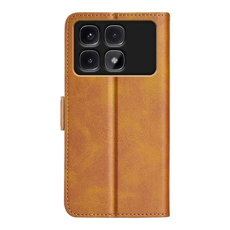 For Xiaomi Redmi K70 Ultra Stand Case Calf Texture Leather Wallet Phone Cover