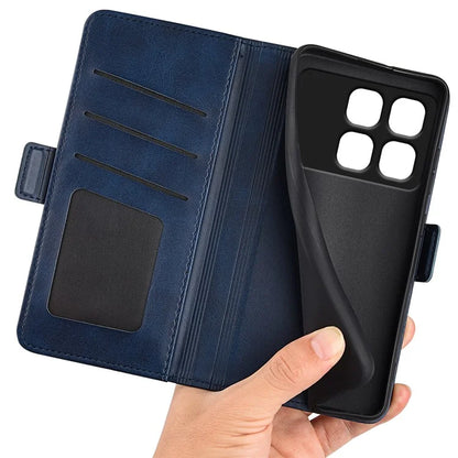 For Xiaomi Redmi K70 Ultra Stand Case Calf Texture Leather Wallet Phone Cover