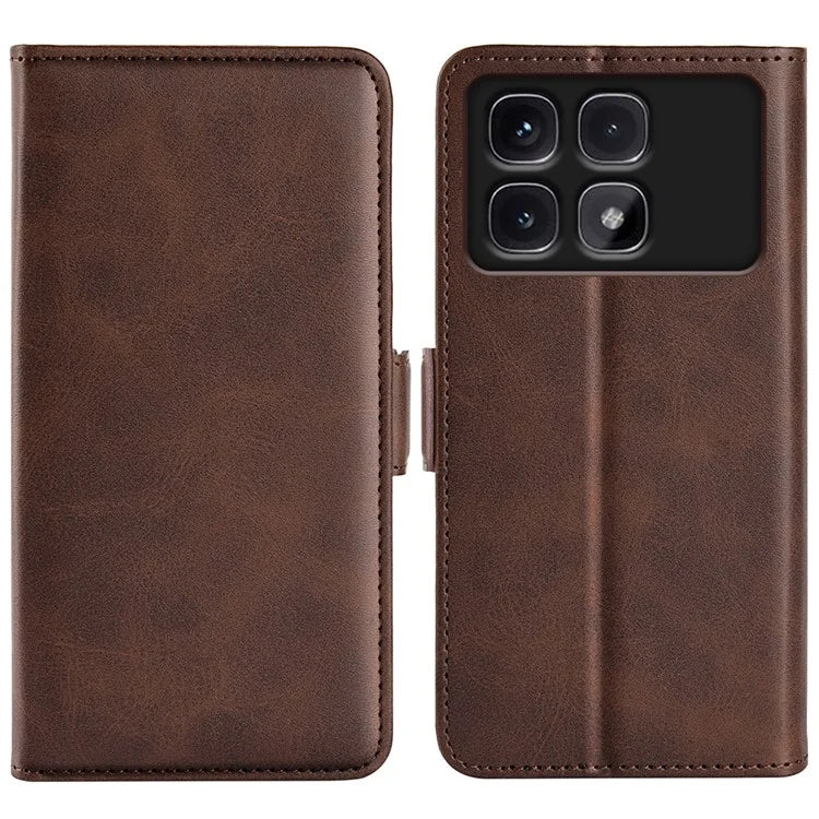 For Xiaomi Redmi K70 Ultra Stand Case Calf Texture Leather Wallet Phone Cover
