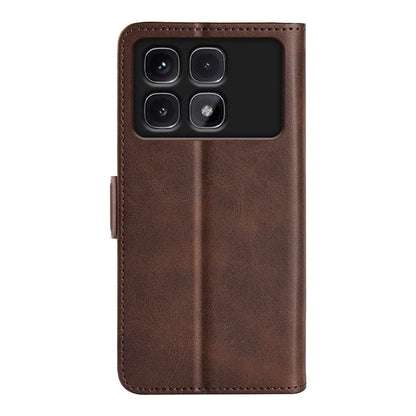 For Xiaomi Redmi K70 Ultra Stand Case Calf Texture Leather Wallet Phone Cover