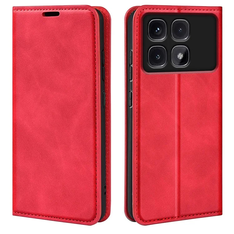 For Xiaomi Redmi K70 Ultra Case Skin-Touch Leather Wallet Phone Cover