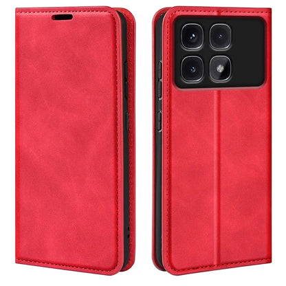 For Xiaomi Redmi K70 Ultra Case Skin-Touch Leather Wallet Phone Cover