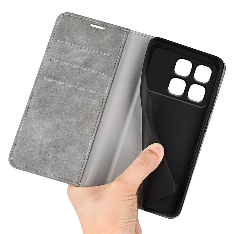 For Xiaomi Redmi K70 Ultra Case Skin-Touch Leather Wallet Phone Cover
