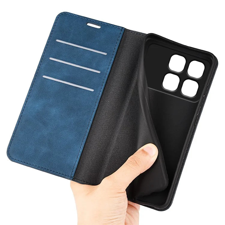 For Xiaomi Redmi K70 Ultra Case Skin-Touch Leather Wallet Phone Cover
