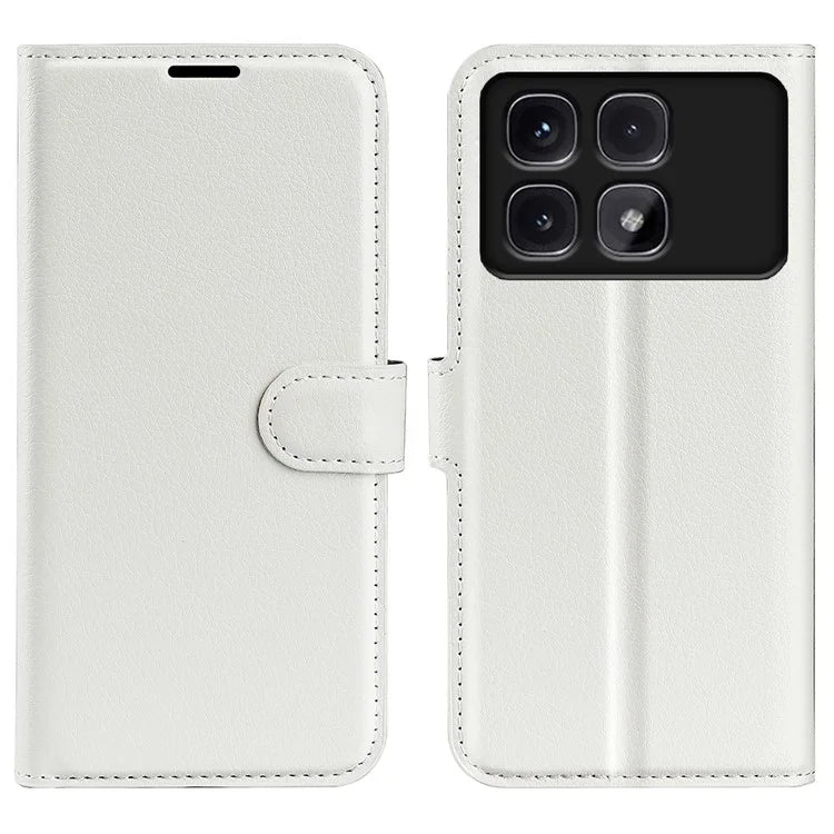 For Xiaomi Redmi K70 Ultra Case Litchi Texture Shockproof Leather Wallet Phone Cover