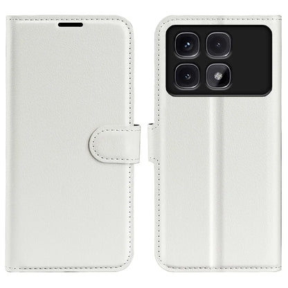 For Xiaomi Redmi K70 Ultra Case Litchi Texture Shockproof Leather Wallet Phone Cover