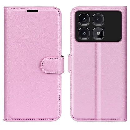 For Xiaomi Redmi K70 Ultra Case Litchi Texture Shockproof Leather Wallet Phone Cover