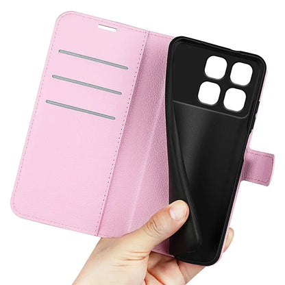 For Xiaomi Redmi K70 Ultra Case Litchi Texture Shockproof Leather Wallet Phone Cover