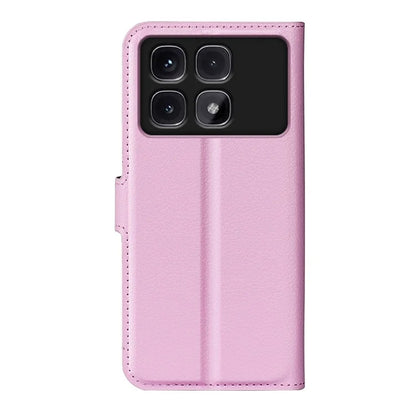 For Xiaomi Redmi K70 Ultra Case Litchi Texture Shockproof Leather Wallet Phone Cover