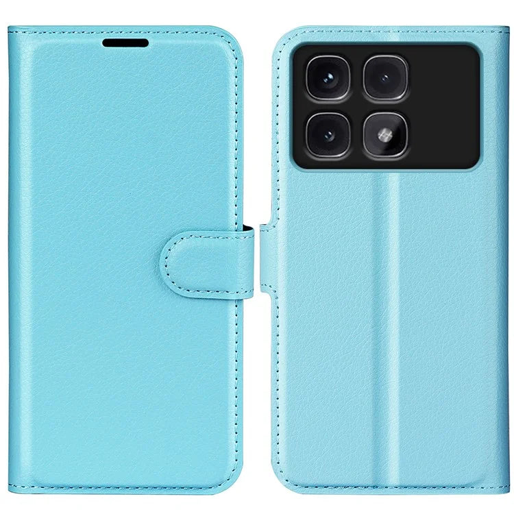For Xiaomi Redmi K70 Ultra Case Litchi Texture Shockproof Leather Wallet Phone Cover