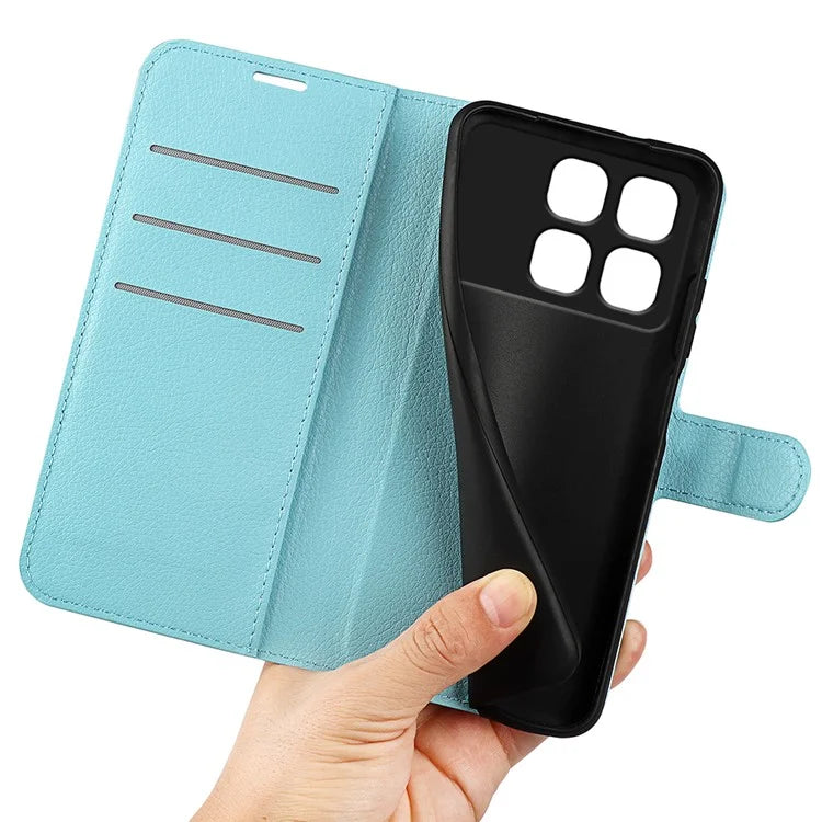 For Xiaomi Redmi K70 Ultra Case Litchi Texture Shockproof Leather Wallet Phone Cover
