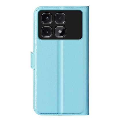 For Xiaomi Redmi K70 Ultra Case Litchi Texture Shockproof Leather Wallet Phone Cover
