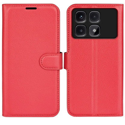 For Xiaomi Redmi K70 Ultra Case Litchi Texture Shockproof Leather Wallet Phone Cover