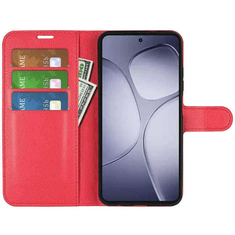 For Xiaomi Redmi K70 Ultra Case Litchi Texture Shockproof Leather Wallet Phone Cover