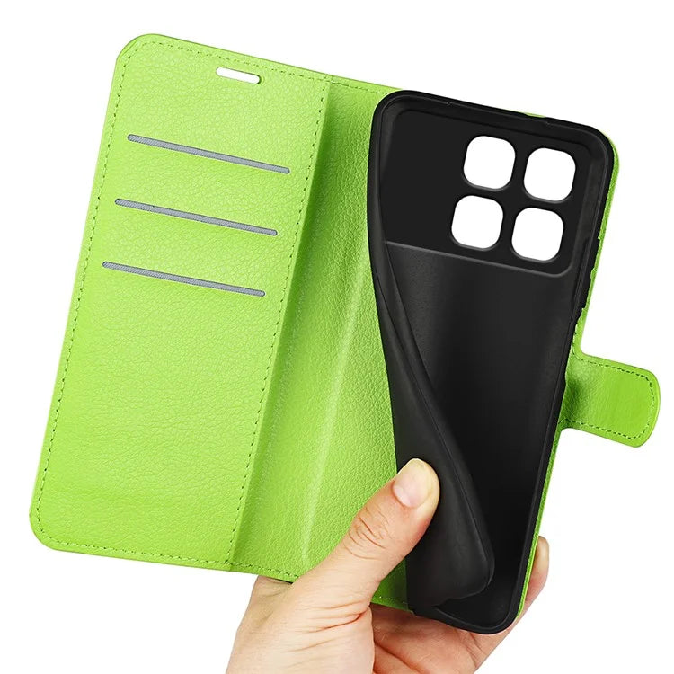 For Xiaomi Redmi K70 Ultra Case Litchi Texture Shockproof Leather Wallet Phone Cover