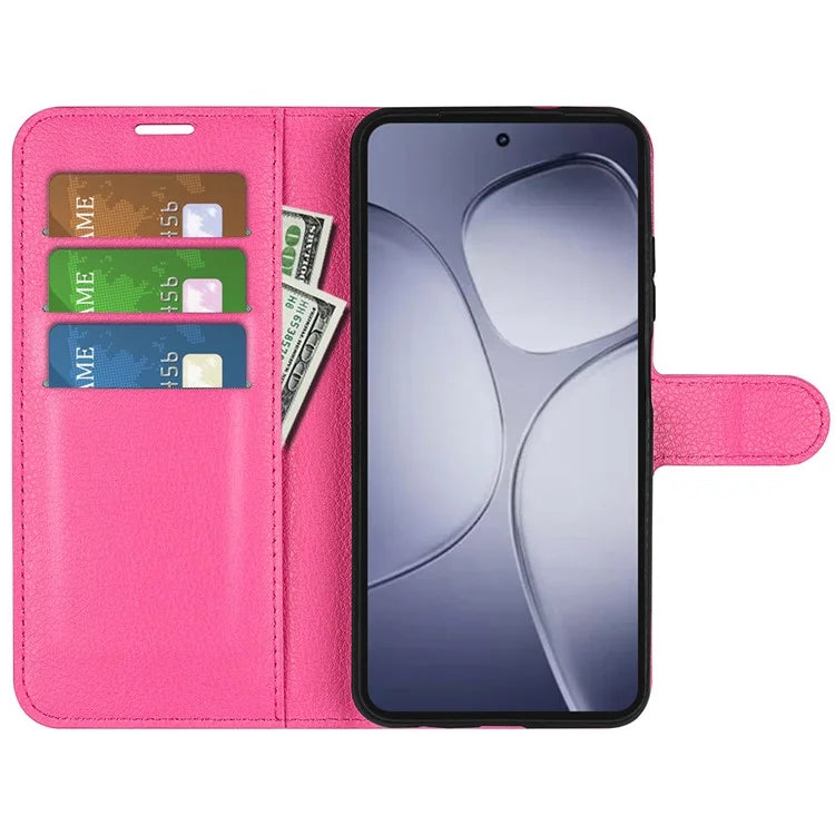 For Xiaomi Redmi K70 Ultra Case Litchi Texture Shockproof Leather Wallet Phone Cover