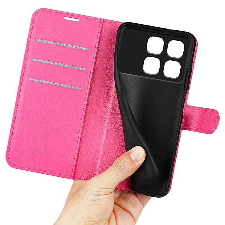 For Xiaomi Redmi K70 Ultra Case Litchi Texture Shockproof Leather Wallet Phone Cover