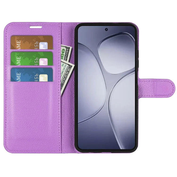 For Xiaomi Redmi K70 Ultra Case Litchi Texture Shockproof Leather Wallet Phone Cover