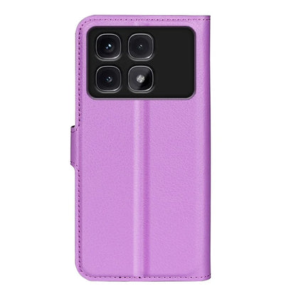 For Xiaomi Redmi K70 Ultra Case Litchi Texture Shockproof Leather Wallet Phone Cover