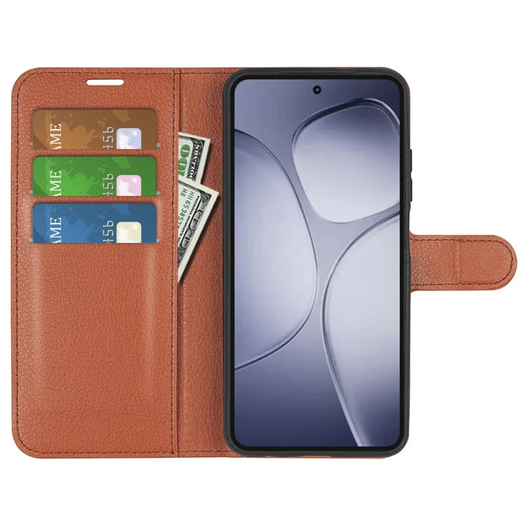 For Xiaomi Redmi K70 Ultra Case Litchi Texture Shockproof Leather Wallet Phone Cover
